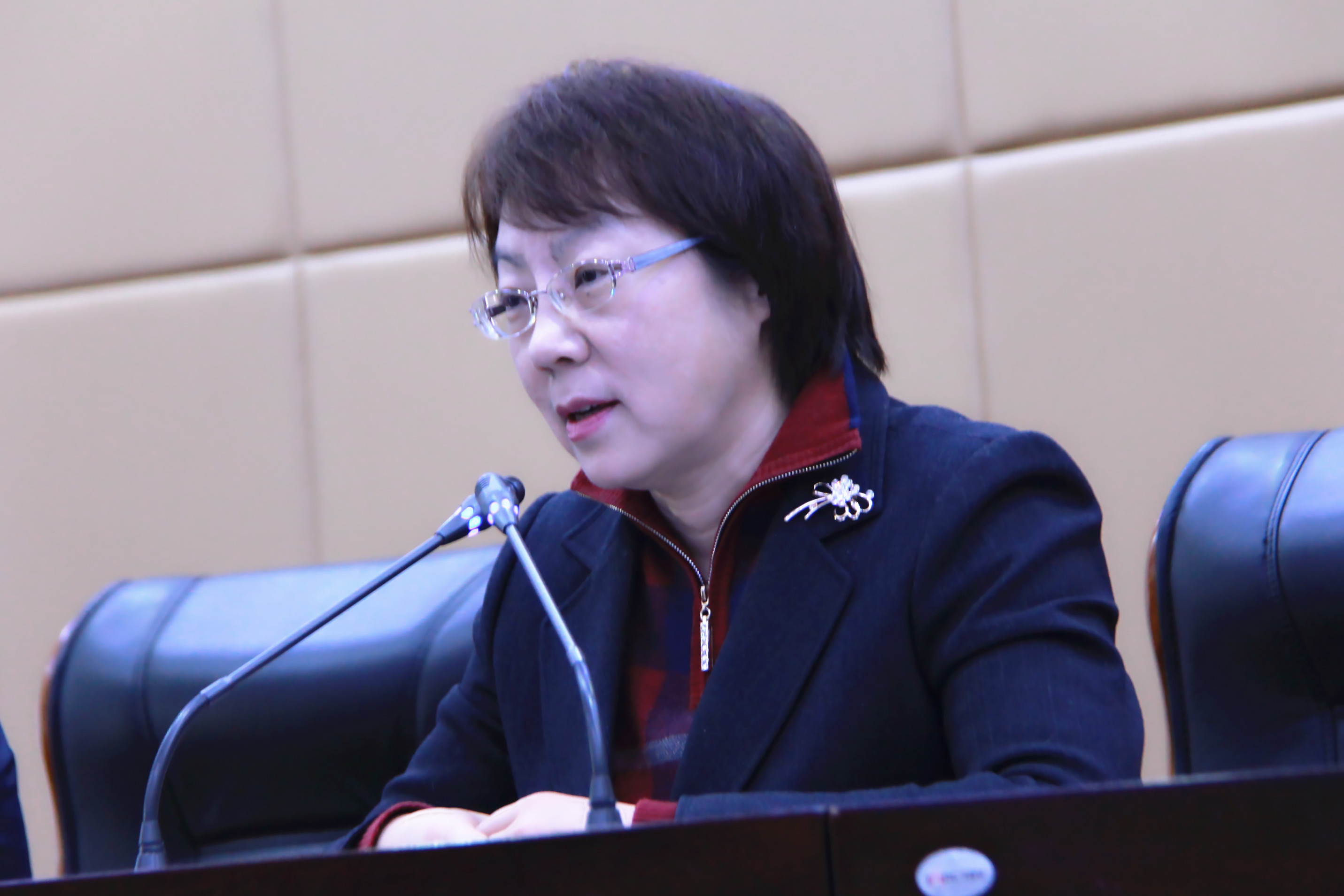 校党委陈文慧副书记传达巡视反馈情况 校党委陈文慧副书记传达巡视反馈情况